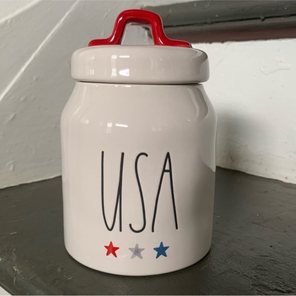Rae Dunn USA Canister